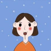 可爱吃棒棒糖的动漫情侣头像