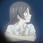 微信动漫高冷男女分开情头图片