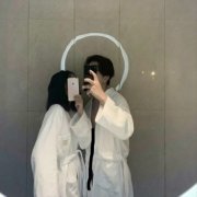 双人真人高清甜蜜情头图片