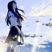 微信一男一女动漫两张一对情侣头像图片