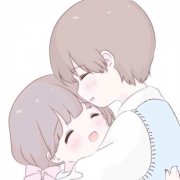 高清甜味动漫情头一对两张图片