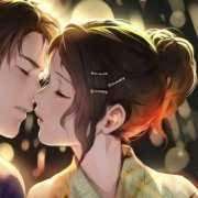 甜蜜浪漫情侣头像动漫图片