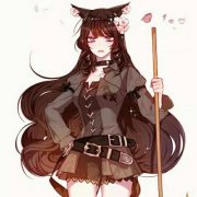 情侣头像动漫高清一男一女图片