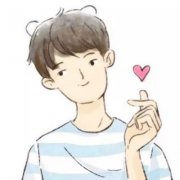 高清情头一对两张分开动漫图片