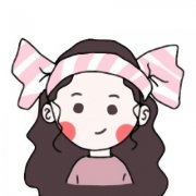 卡通可爱好看的情头一左一右高清图片