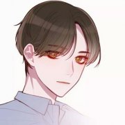 高清情头卡通一男一女两张图片