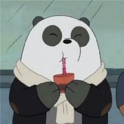 一左一右可爱咱们裸熊情侣头像图片
