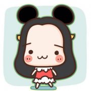 可爱一男一女牛轰轰情侣头像一对