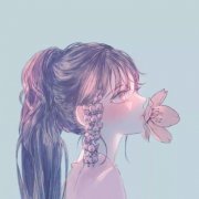 高清情侣头像一对两张动漫图片