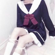 萝莉女生腿部位头像照片