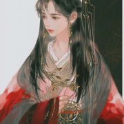 高清古风美女手绘唯美头像图片