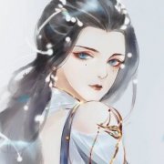 手绘微信头像女生动漫古风图片
