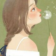 微信高清清新手绘头像女生图片