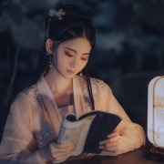 微信女生古代头像淡雅真人图片