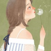 微信唯美头像女动漫高清手绘图片