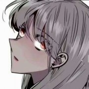 微信动漫头像高冷女孩图片