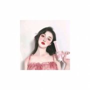 qq头像白边女生时尚图片