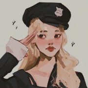 微信手绘头像冷酷帅气女生图片