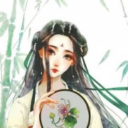 动漫气质手绘古风美人头像图片