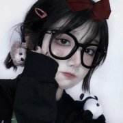 超酷微信头像女生戴眼镜图片