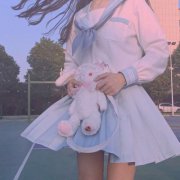 可爱女生短裙部位头像图片