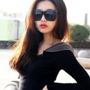 霸气qq高清戴墨镜女生头像图片
