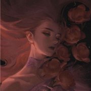 唯美复古意境动漫女头