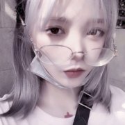 微信眼镜控头像女霸气图片