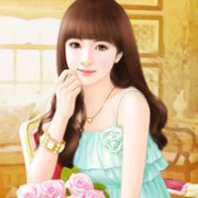 真人手绘qq头像女生仿真图片