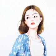 微信头像成熟女人味手绘简单大方图片
