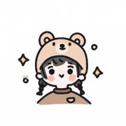 微信可爱卡通手绘女生头像图片