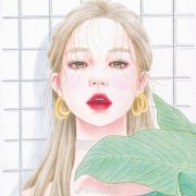时尚超清手绘头像女生图片