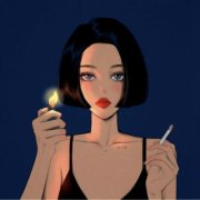 微信霸气手绘头像酷女生图片