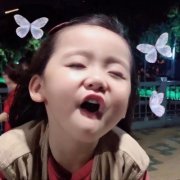微信可爱萌娃头像小女孩