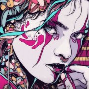 微信超清女生超酷动漫头像
