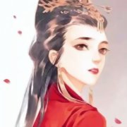 微信唯美手绘古风美女头像