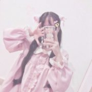 粉色系头像女生不露脸图片