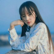 微信女生头像小清新蓝色系图片