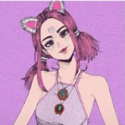 微信超酷霸气的手绘女头图片
