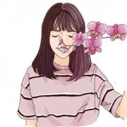 微信头像手绘女唯美简单大方图片