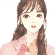 微信简单唯美手绘头像女生图片