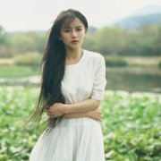 清新森系图片女生意境头像
