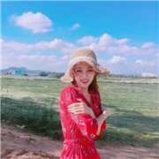清新头像女生意境风景图片