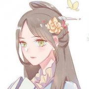 微信动漫古风女头唯美淡雅图片
