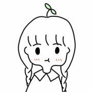 超萌简笔画手绘Q版可爱女生头像图片