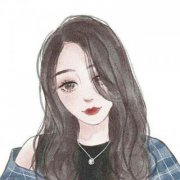 微信简单文艺女生头像手绘图片