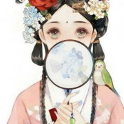 微信优雅动漫女生古风头像图片
