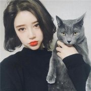 微信真人御姐短发头像图片