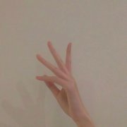 部位女生手控头像图片