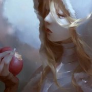 超酷动漫禁欲系女生头像图片